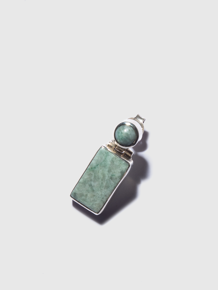 Duality Jadeite Studs