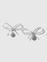 Jadeite Bow drops