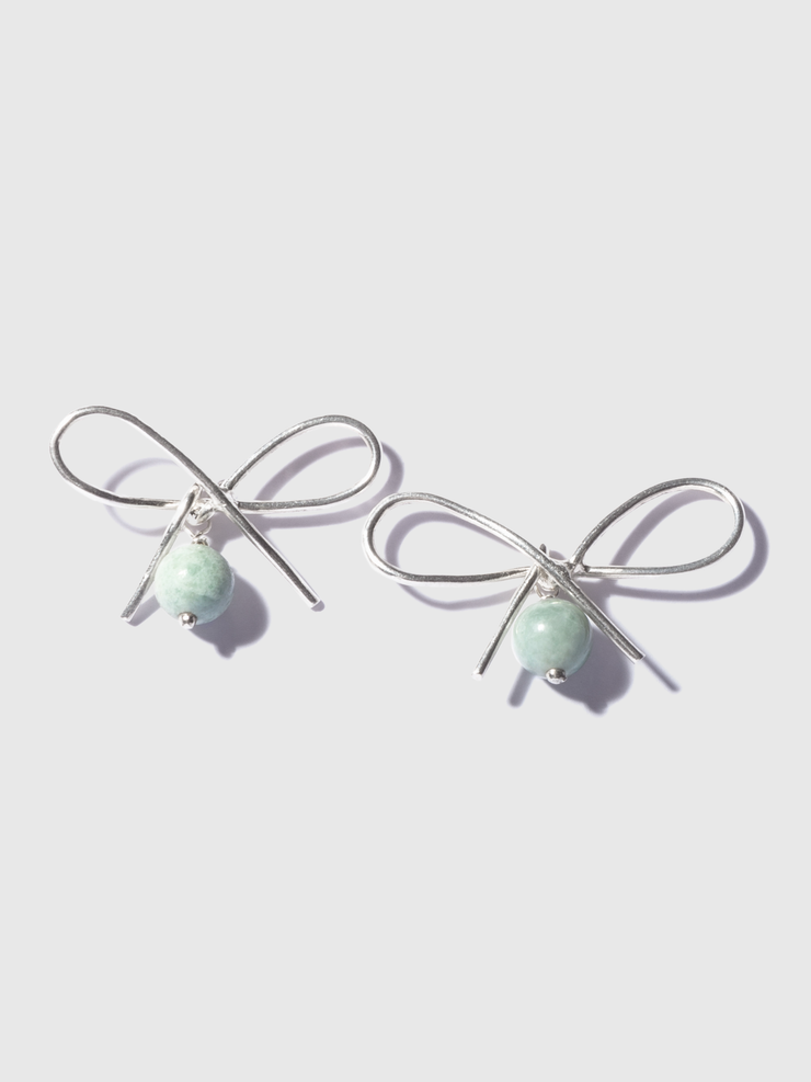 Jadeite Bow drops