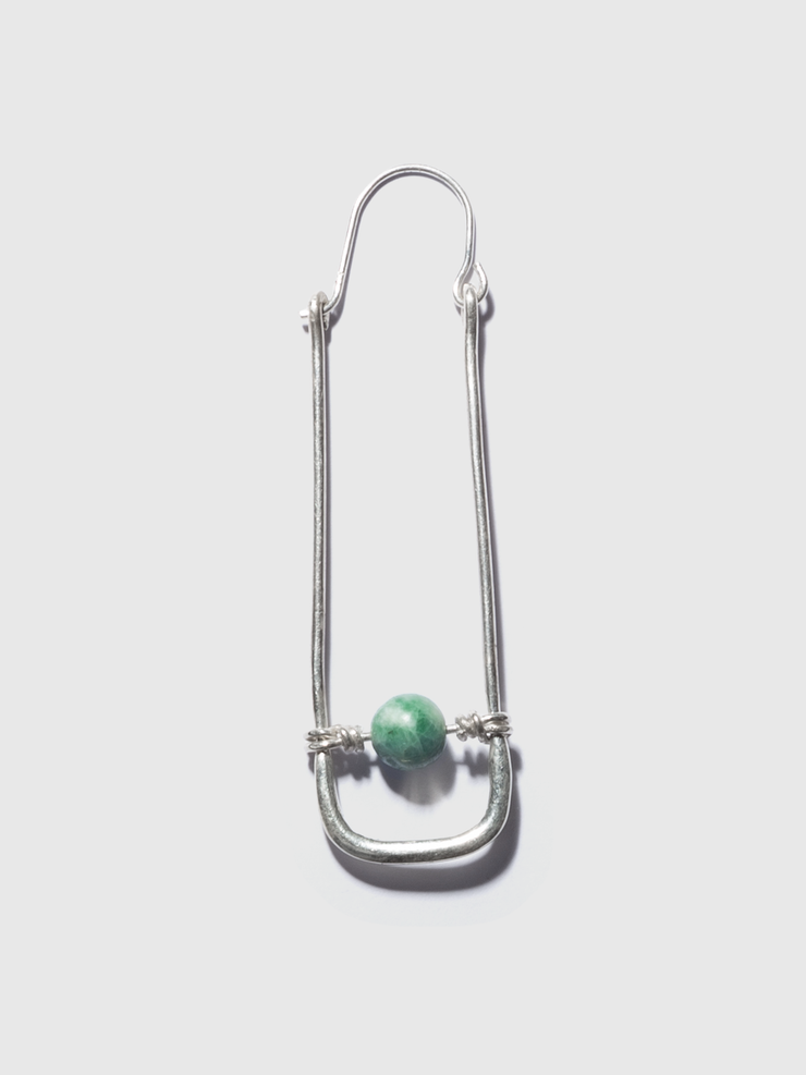 Jadeite Bound Earrings
