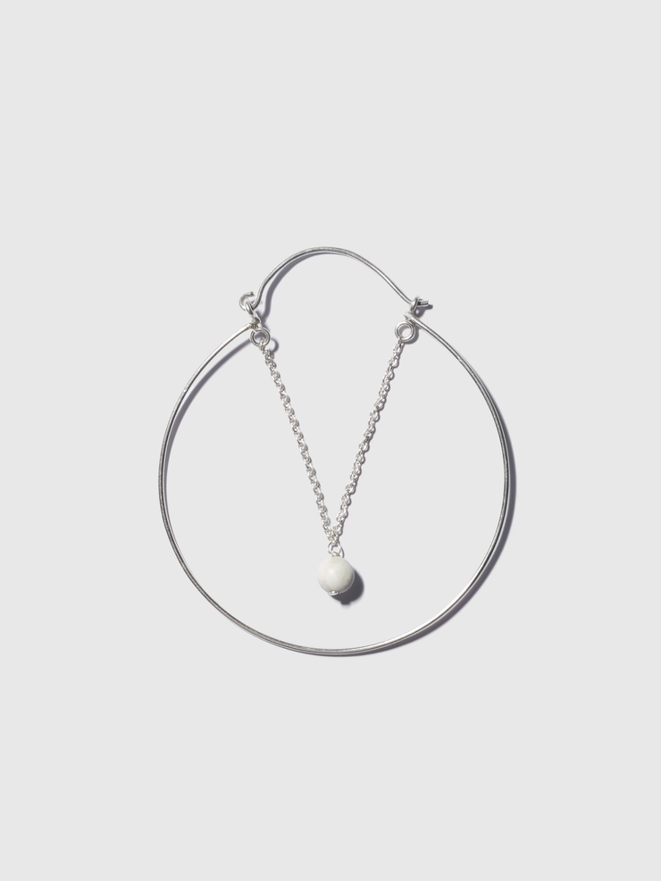 Swinging Liberty Jadeite Hoops