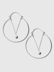 Swinging Liberty Jadeite Hoops