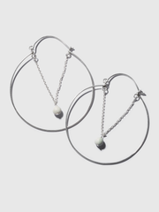 Swinging Liberty Jadeite Hoops