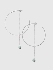 Boundless Allure Jadeite Hoops