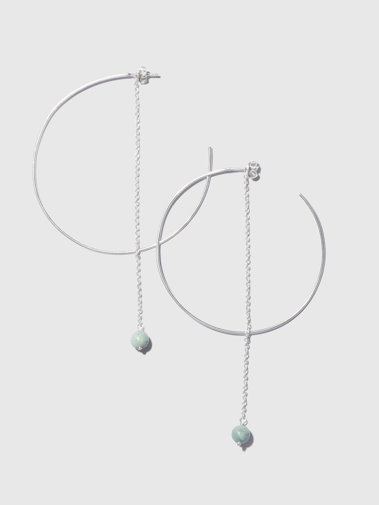 Boundless Allure Jadeite Hoops